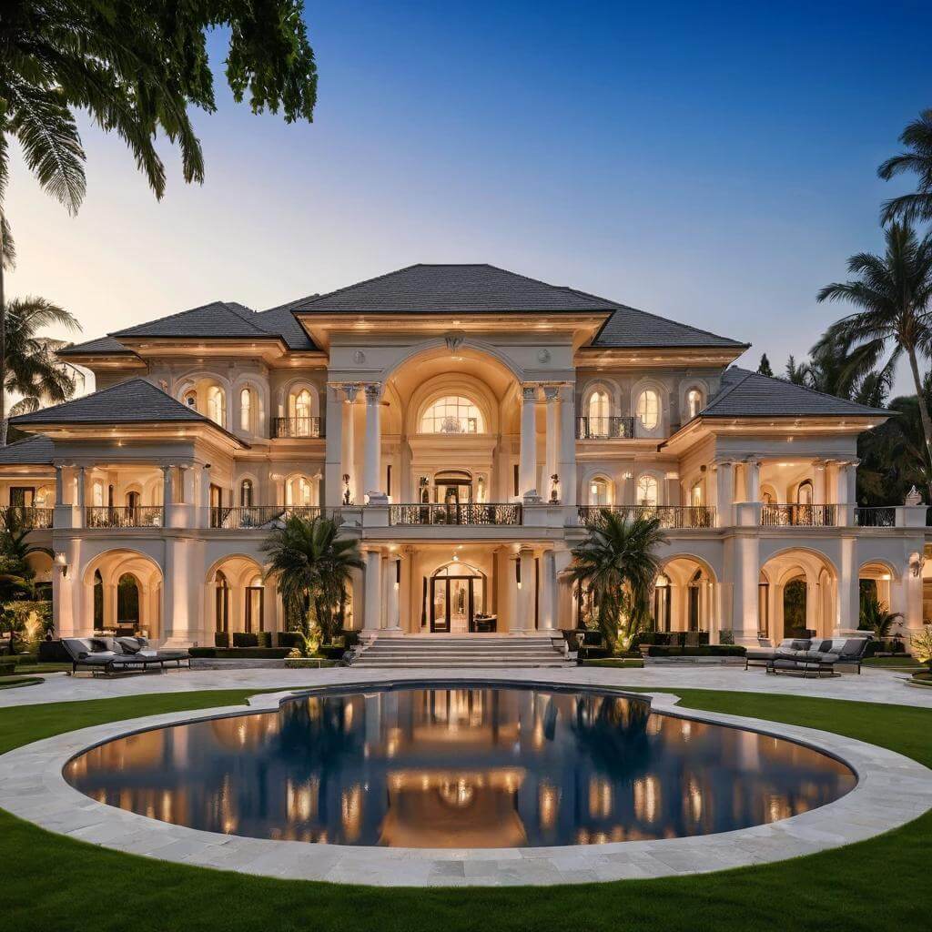 The perfect luxury experience, an elegant mansion with a tranquil pool and beautiful palm trees, can be found with the help of a good home hunting guide.